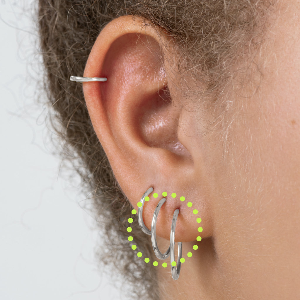 Medium Slim Hoop