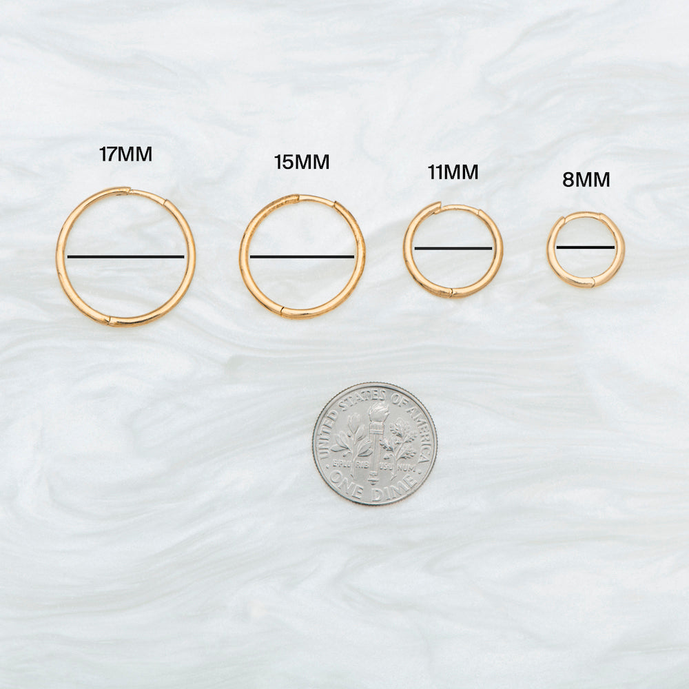 Large Slim Hoop