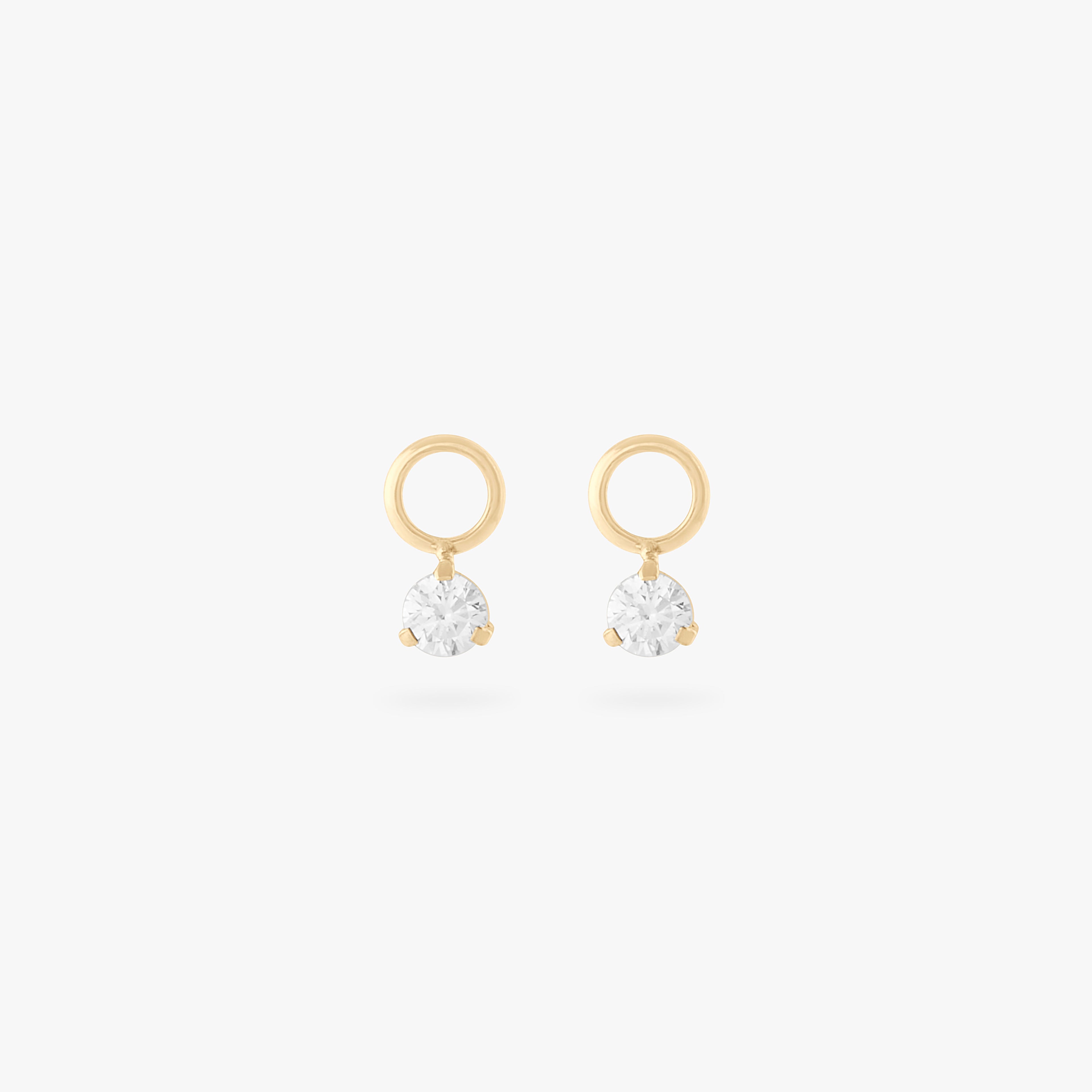 Micro CZ Clicker Charm