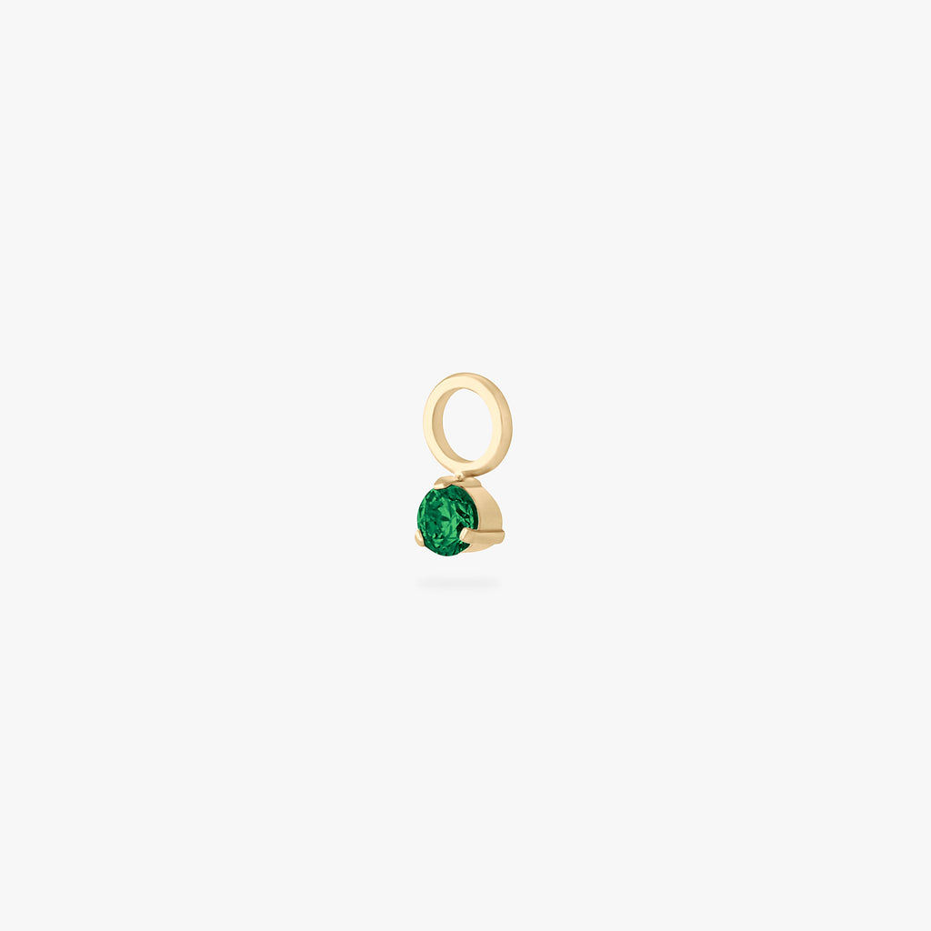Micro CZ Clicker Charm