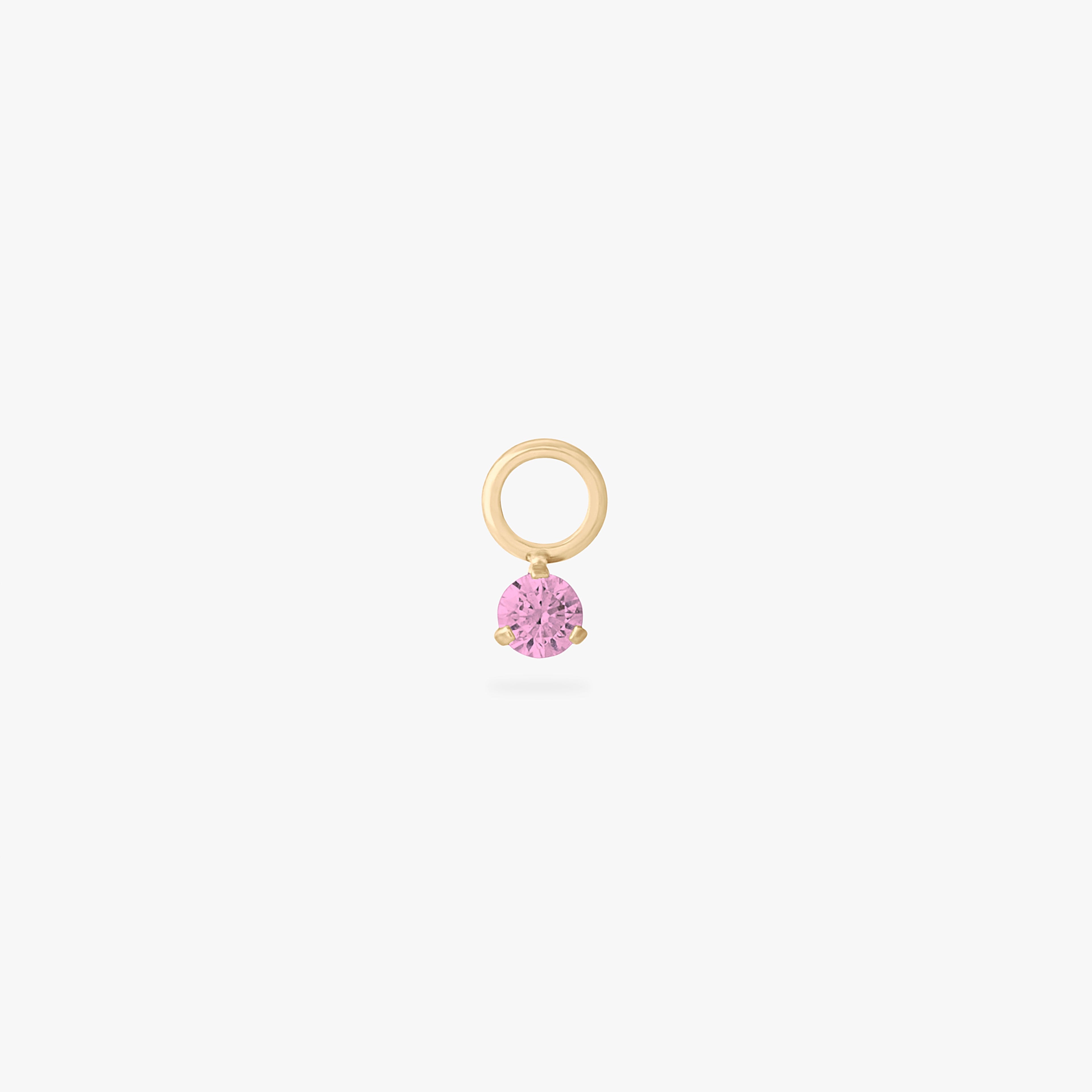 Micro CZ Clicker Charm