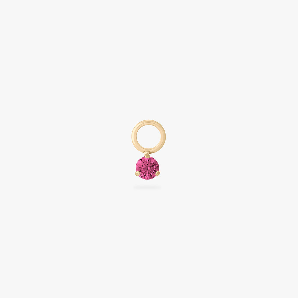 Micro CZ Clicker Charm