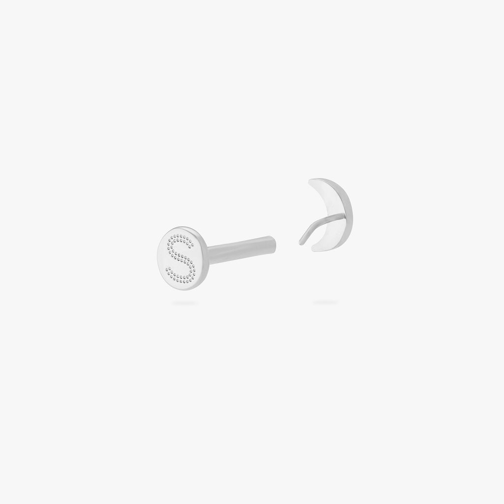Moon Flatback Stud