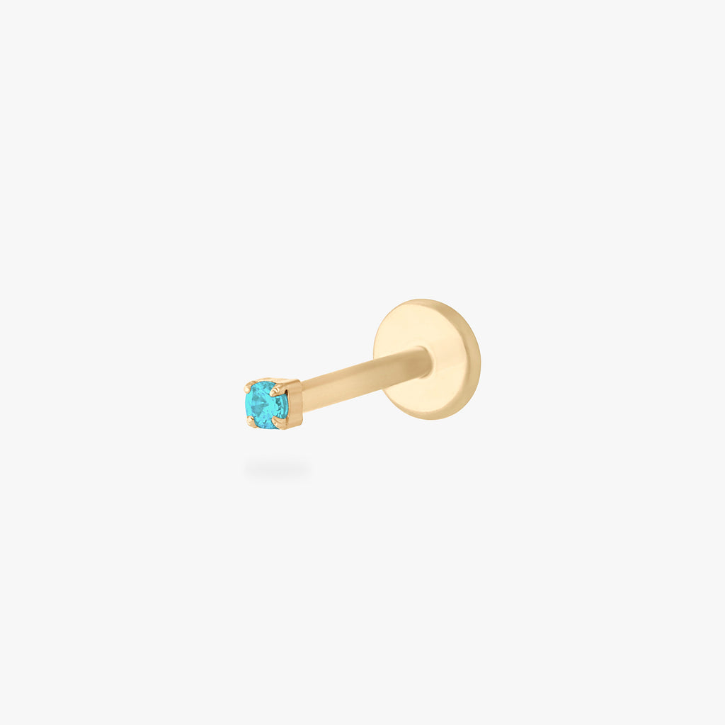 Micro CZ Flatback Stud