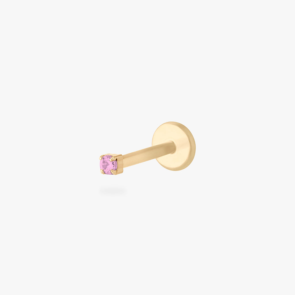 Micro CZ Flatback Stud