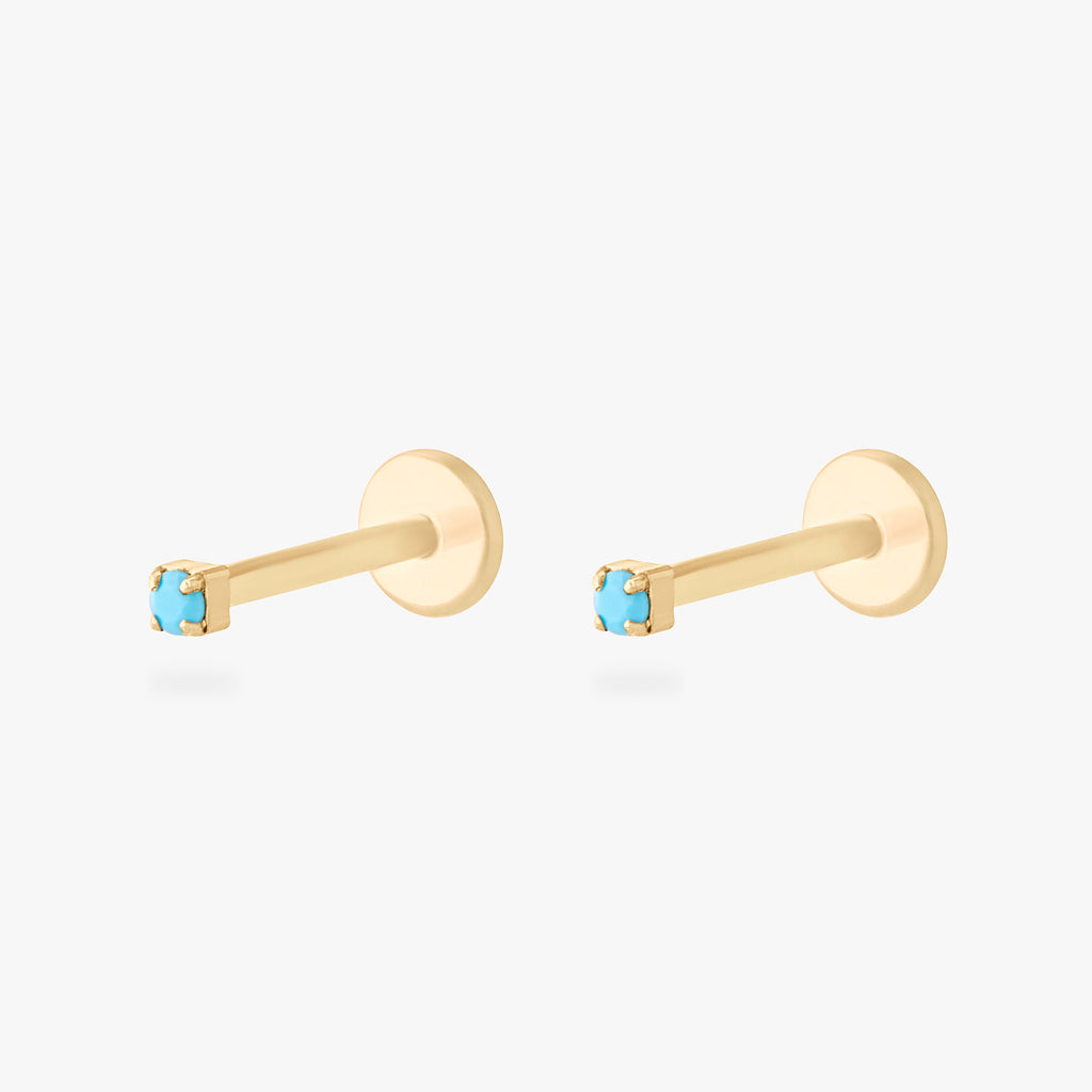Micro CZ Flatback Stud