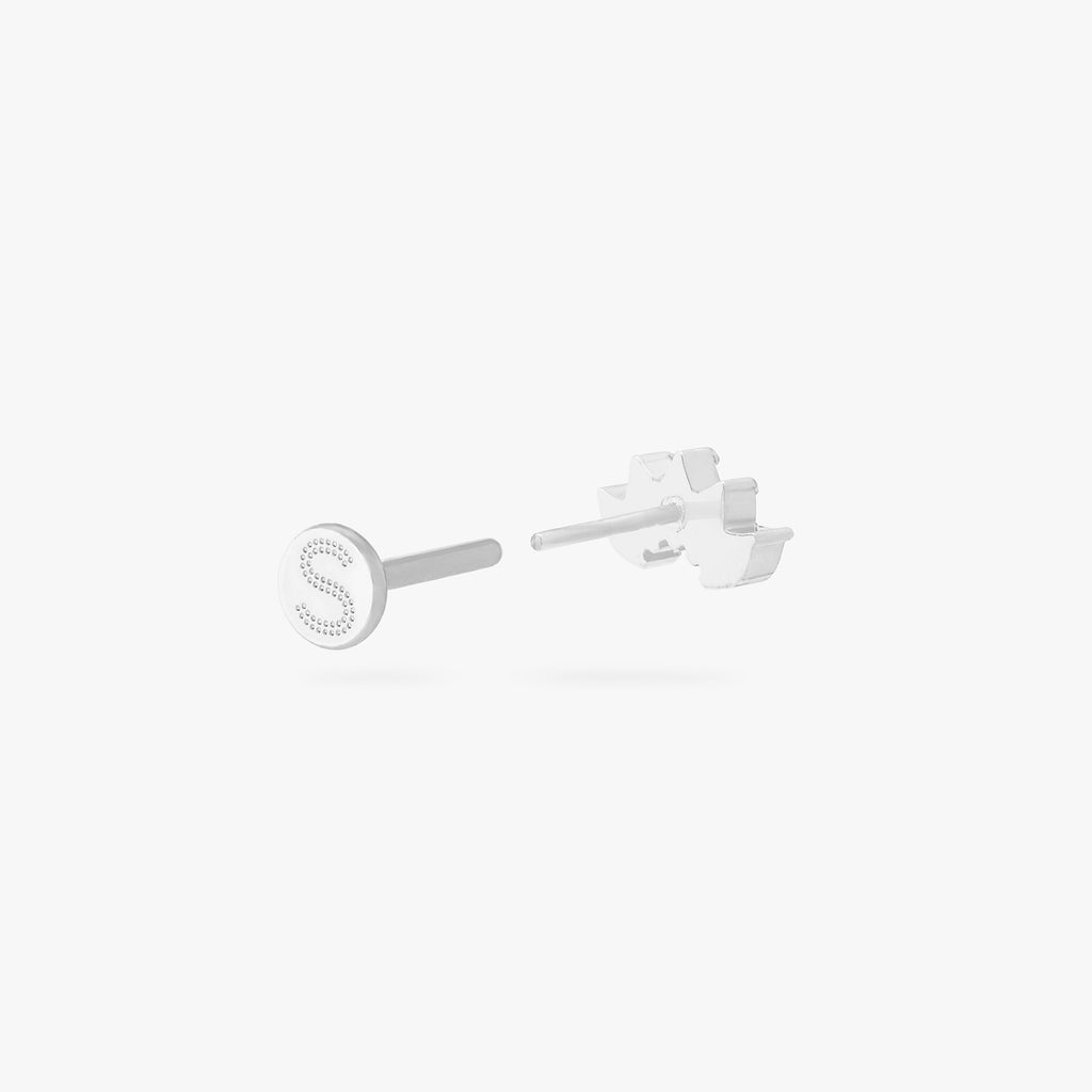 Micro Crown Marquise Flatback Stud