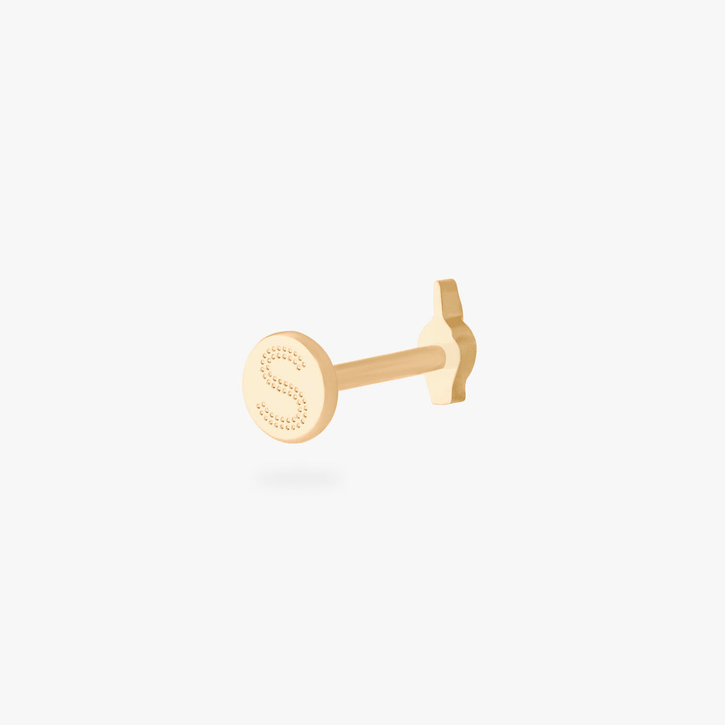 Middle Finger Flatback Stud