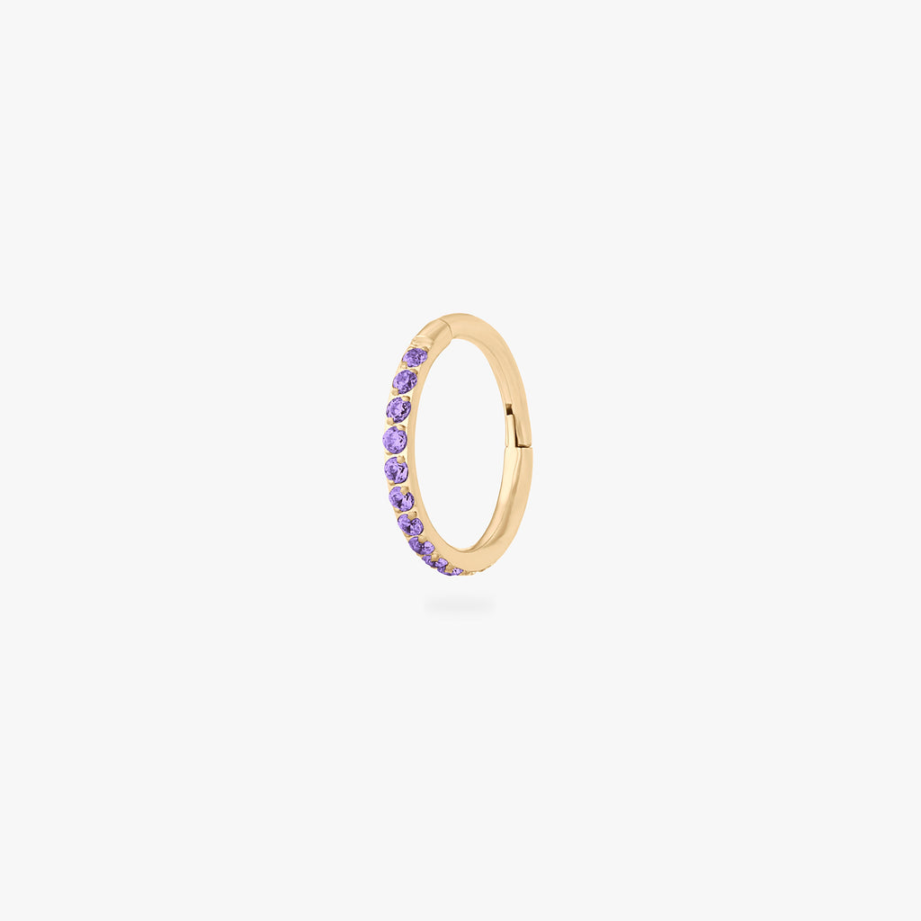 8mm Pave Clicker