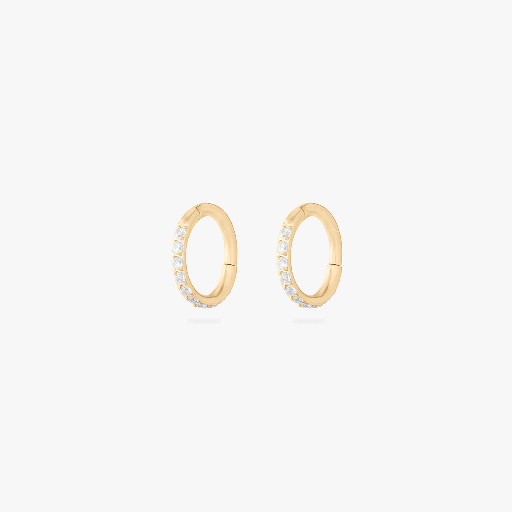 6mm Pave Clicker