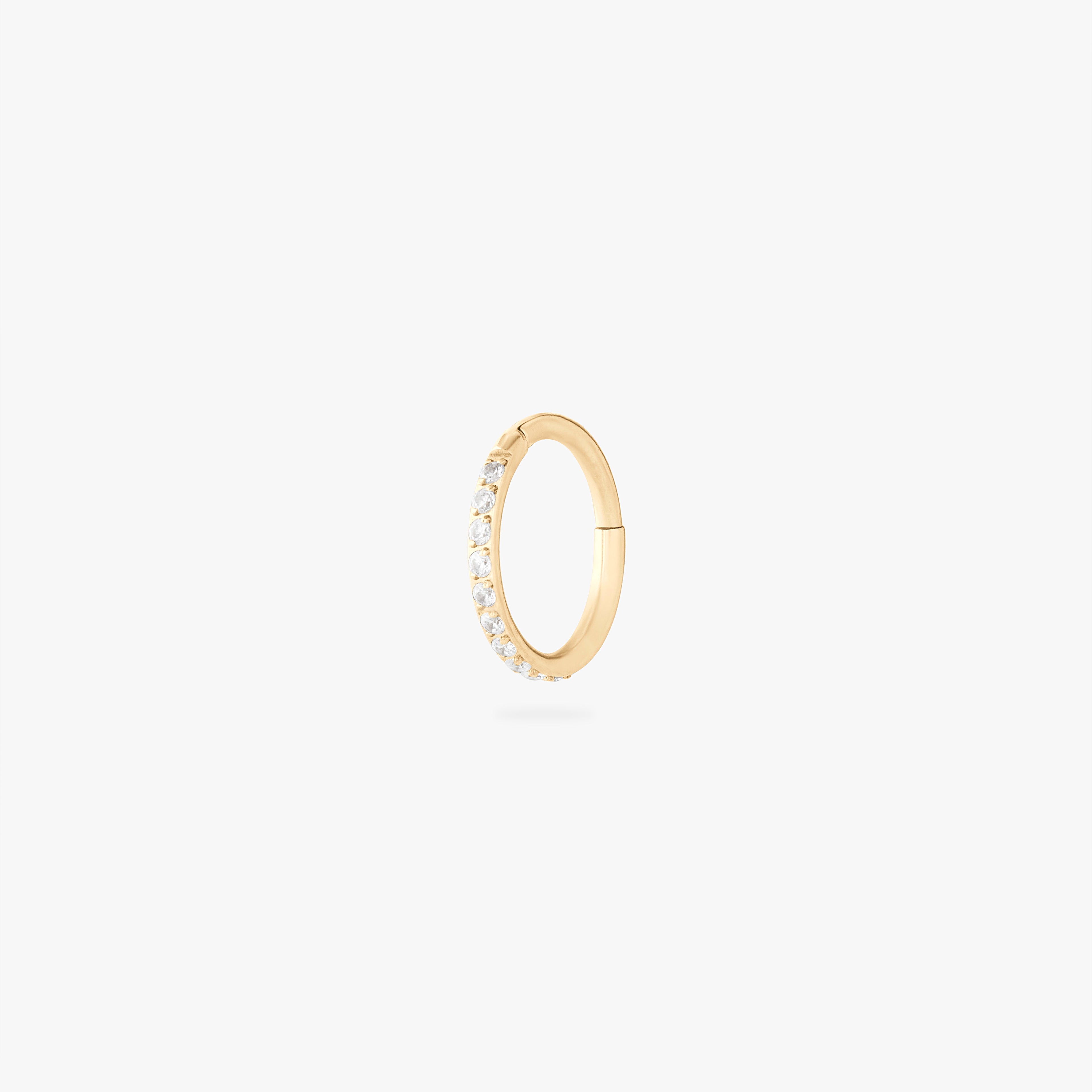 8mm Pave Clicker