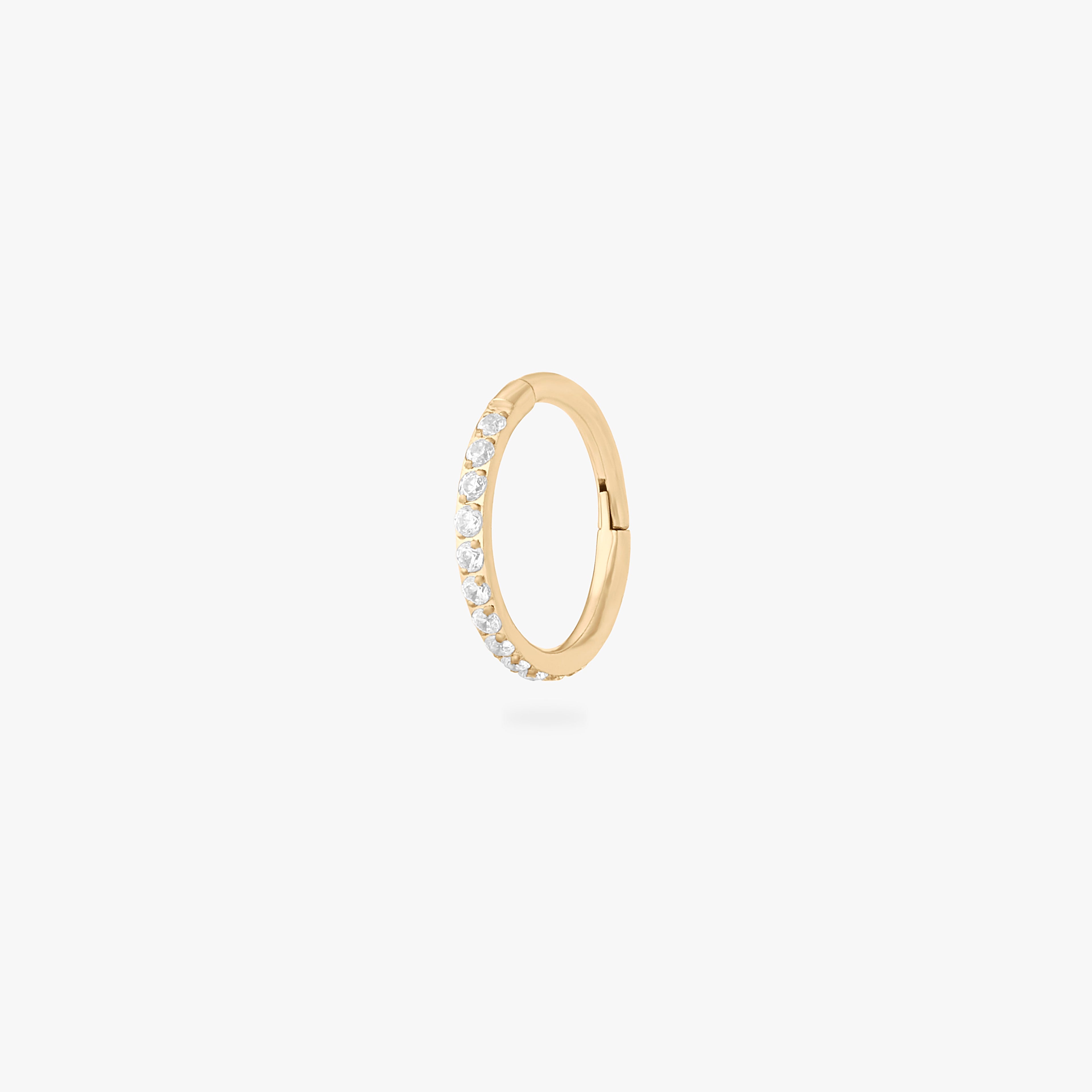 8mm Pave Clicker