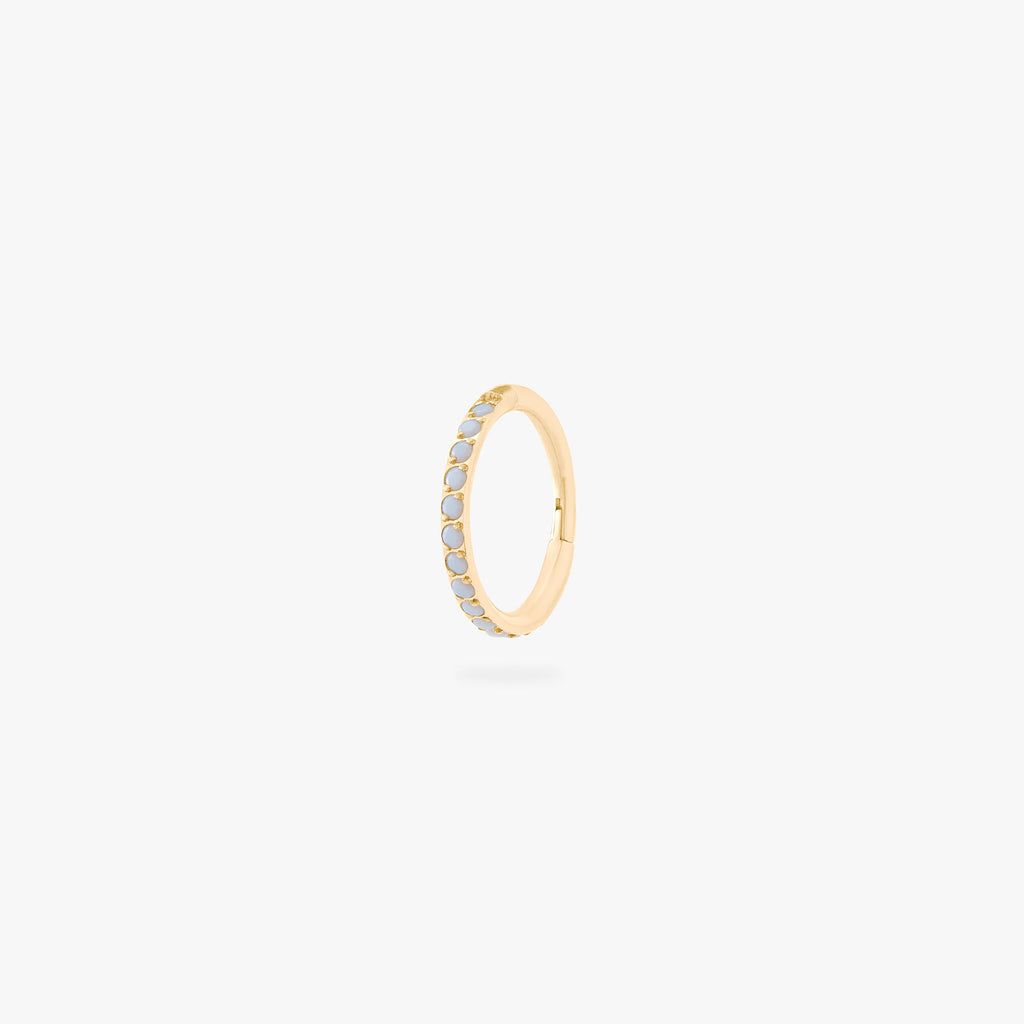8mm Pave Clicker