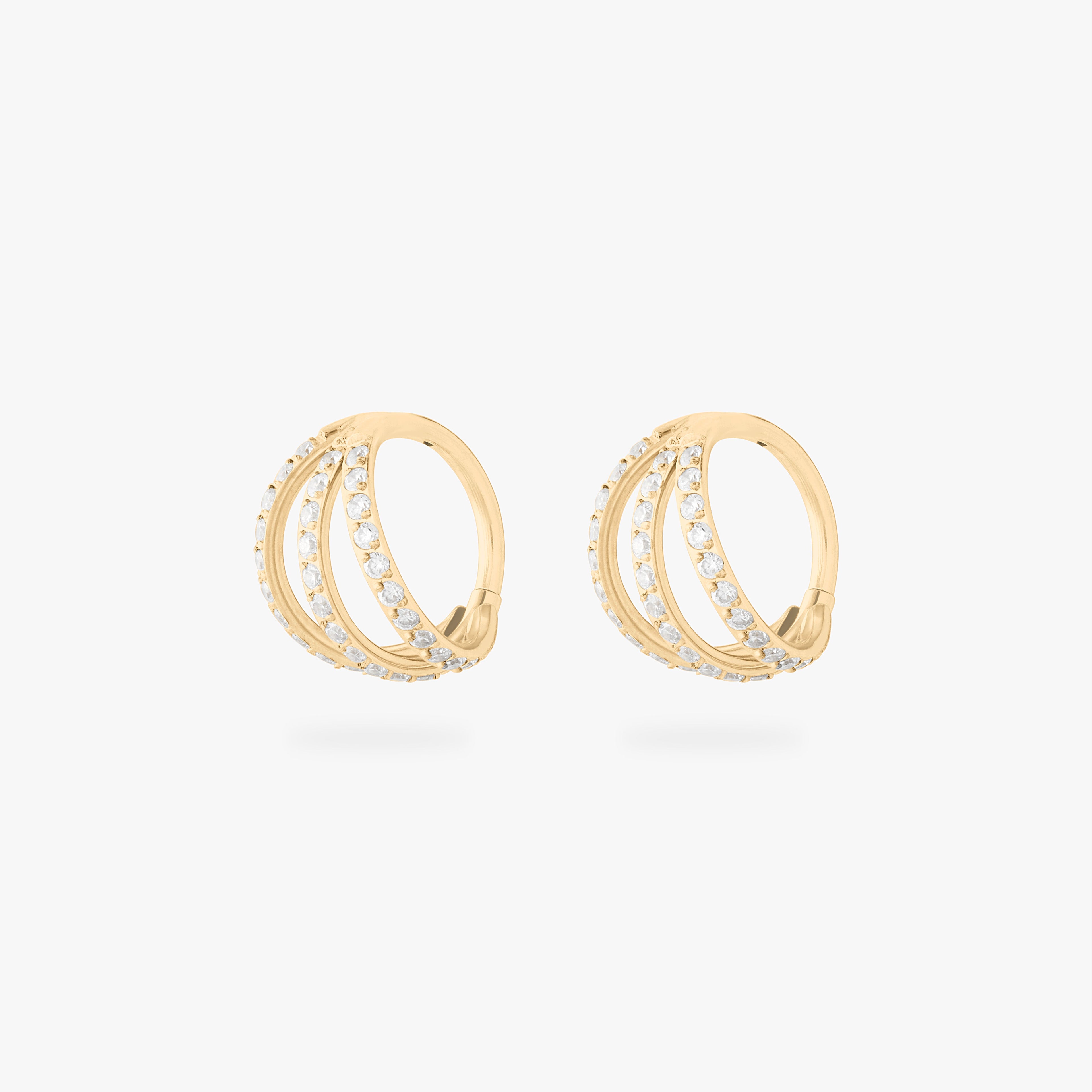8mm Triple Pave Clicker