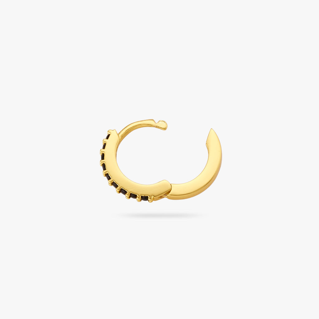 Mini Pave Huggie