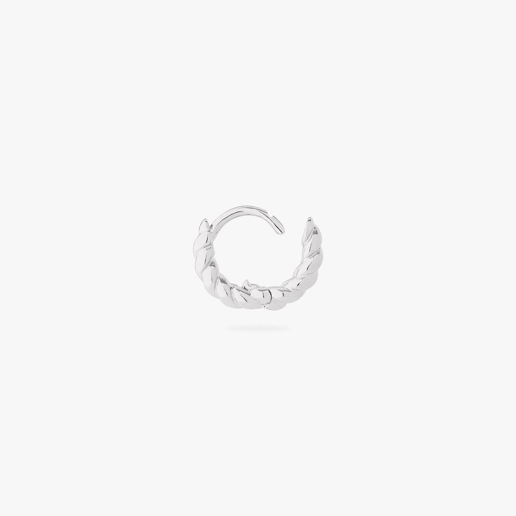 Micro French Twist Huggie