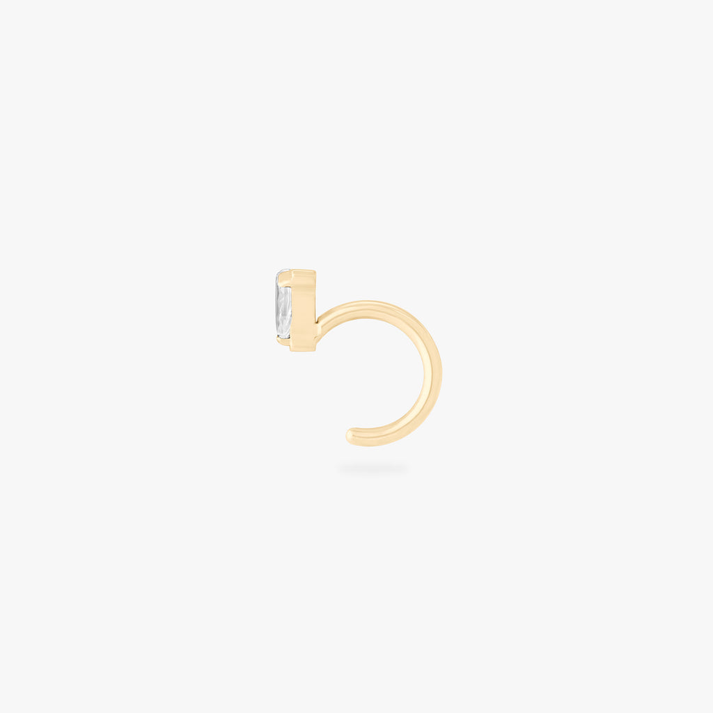 Open CZ Huggie 5mm