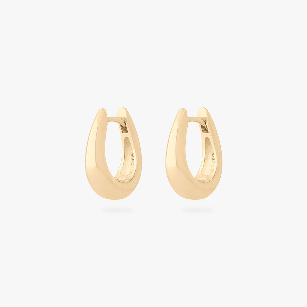 Dainty Crescent Huggie