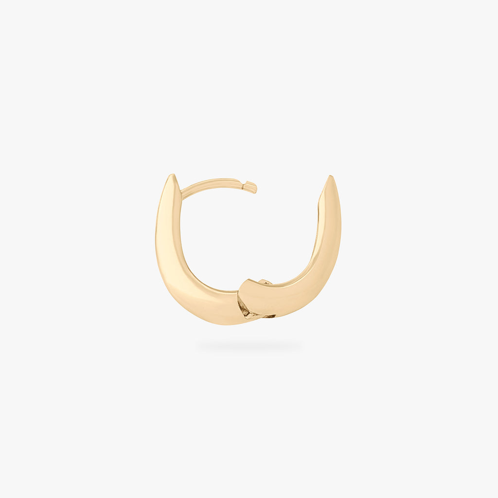 Dainty Crescent Huggie