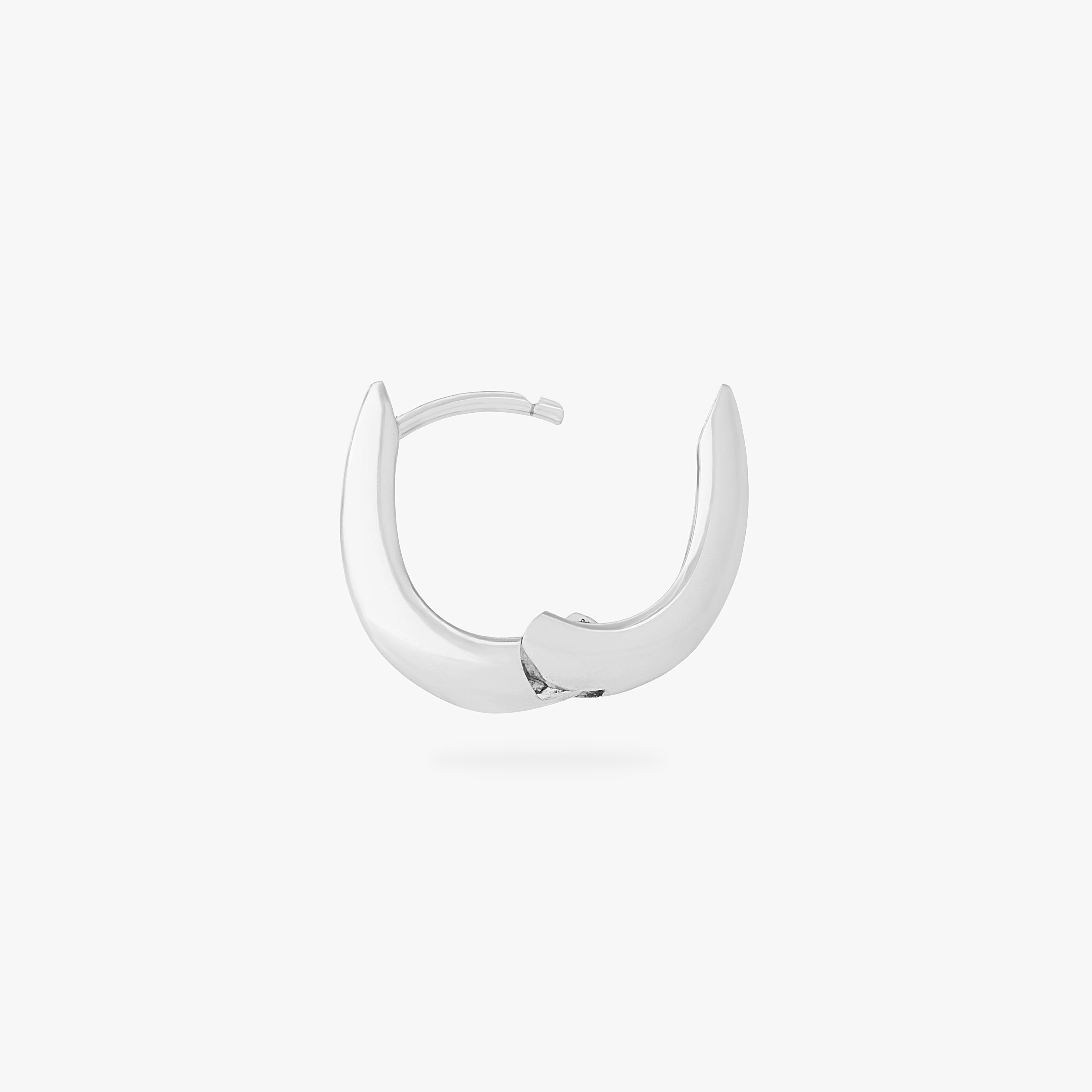 Dainty Crescent Huggie