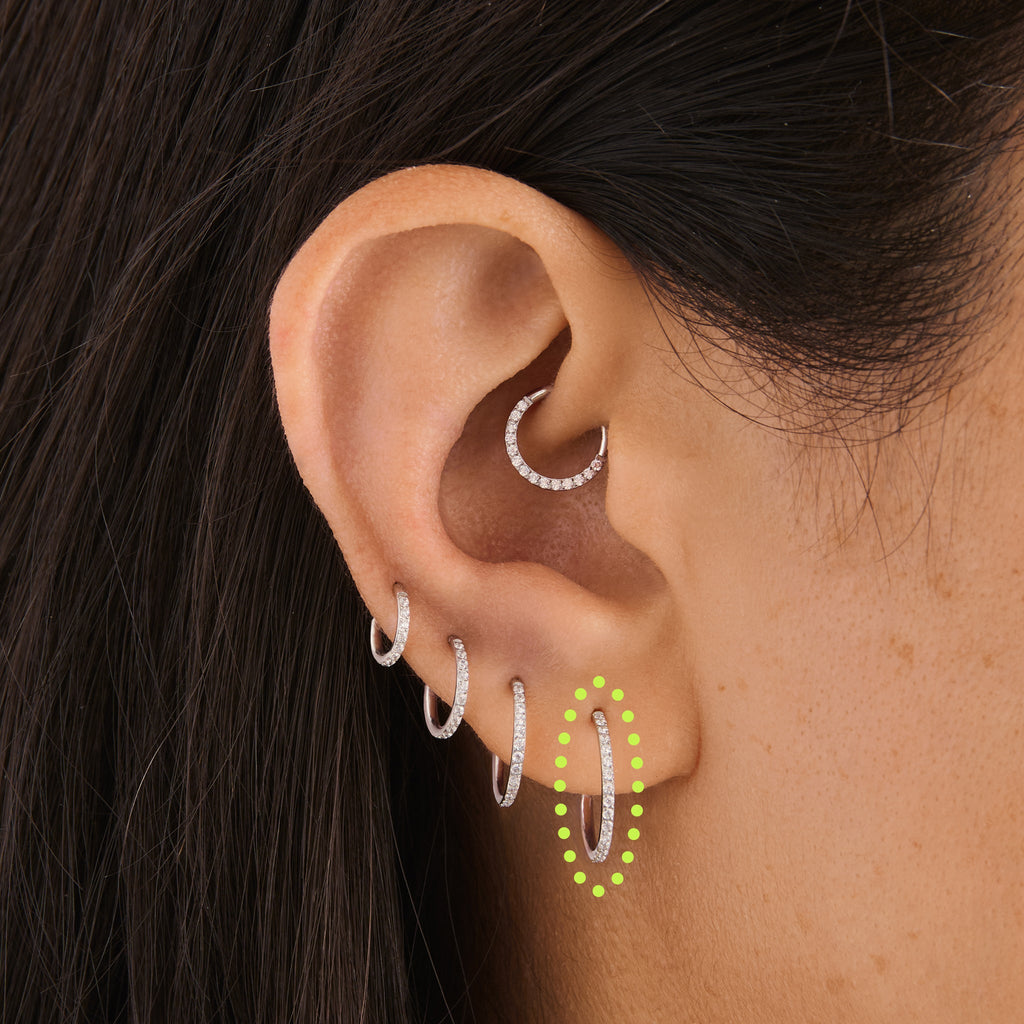 12mm Pave Clicker