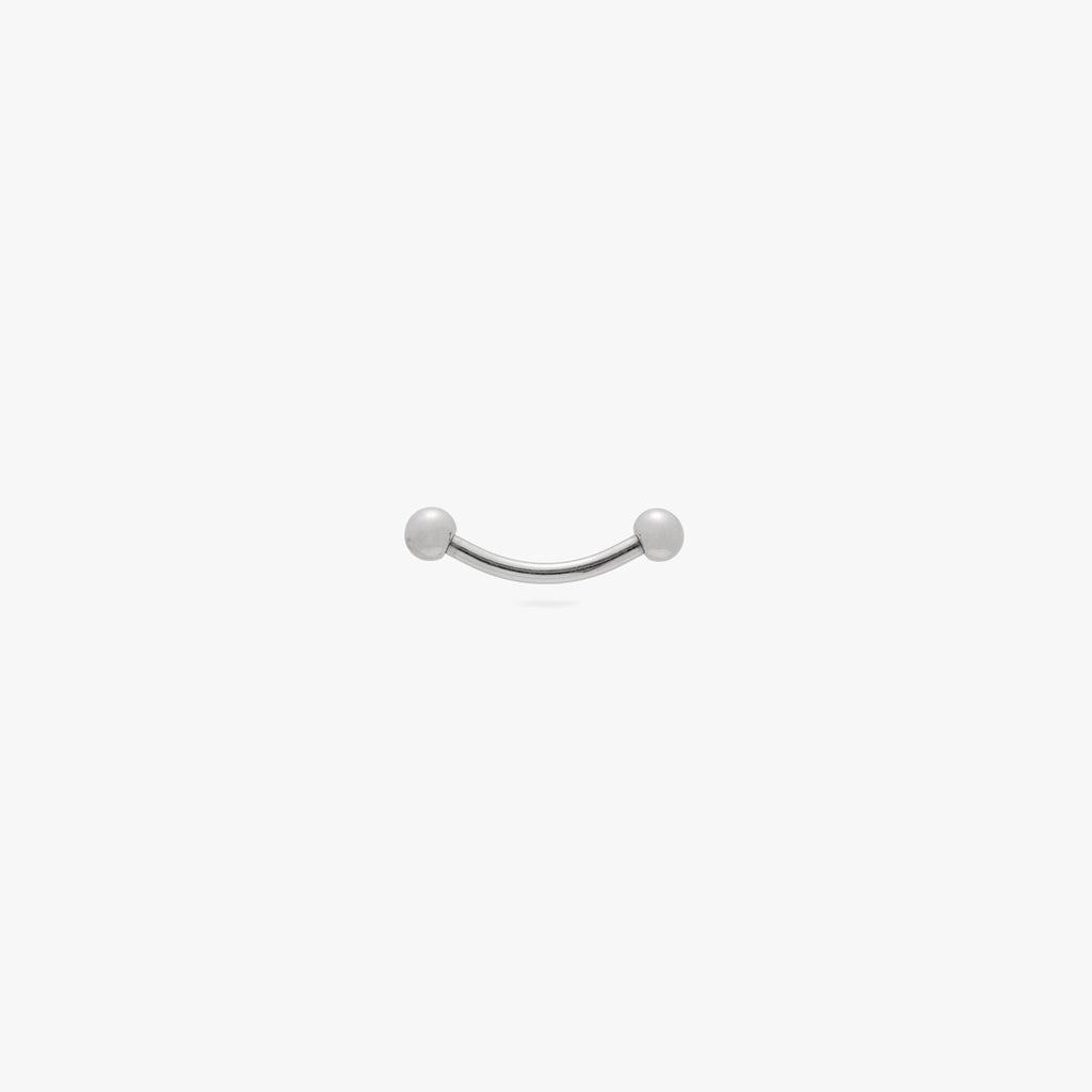 Titanium Curved Barbell
