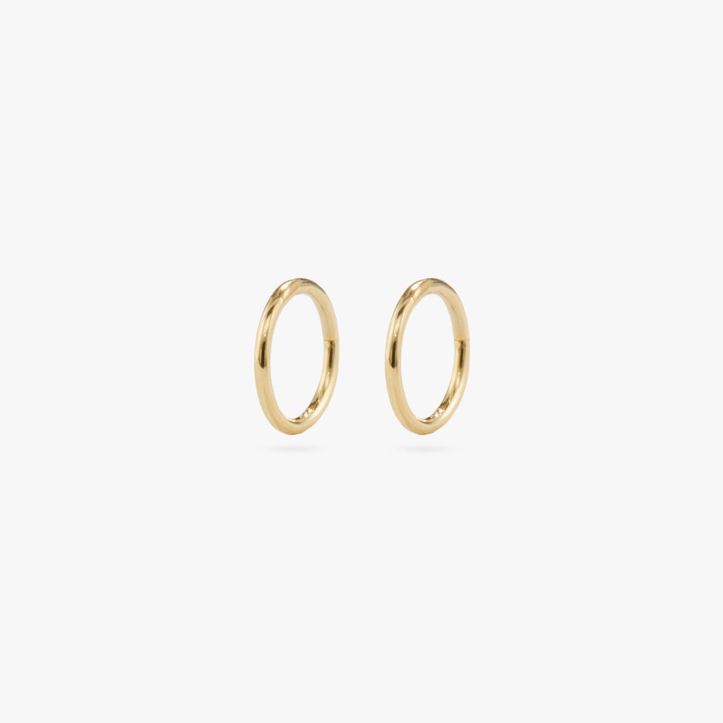 14K 6mm Clicker