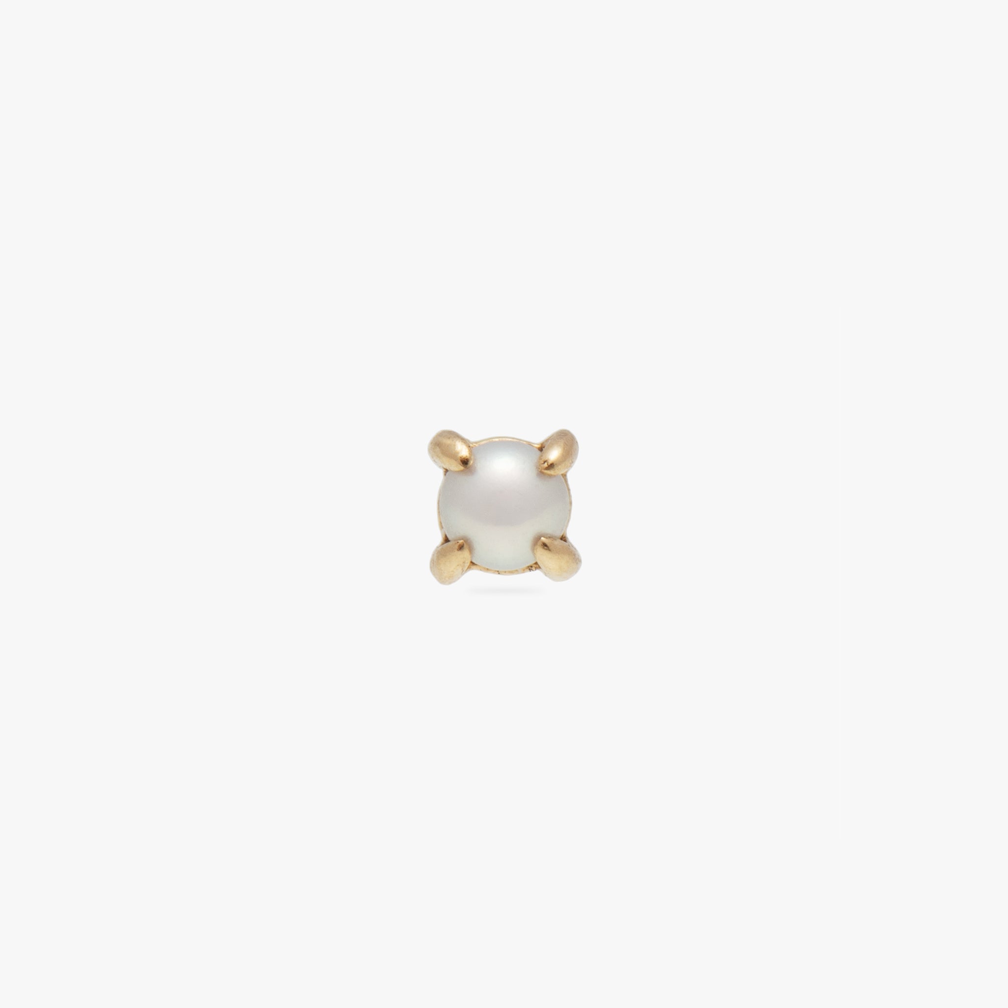 14K CZ 2.5mm