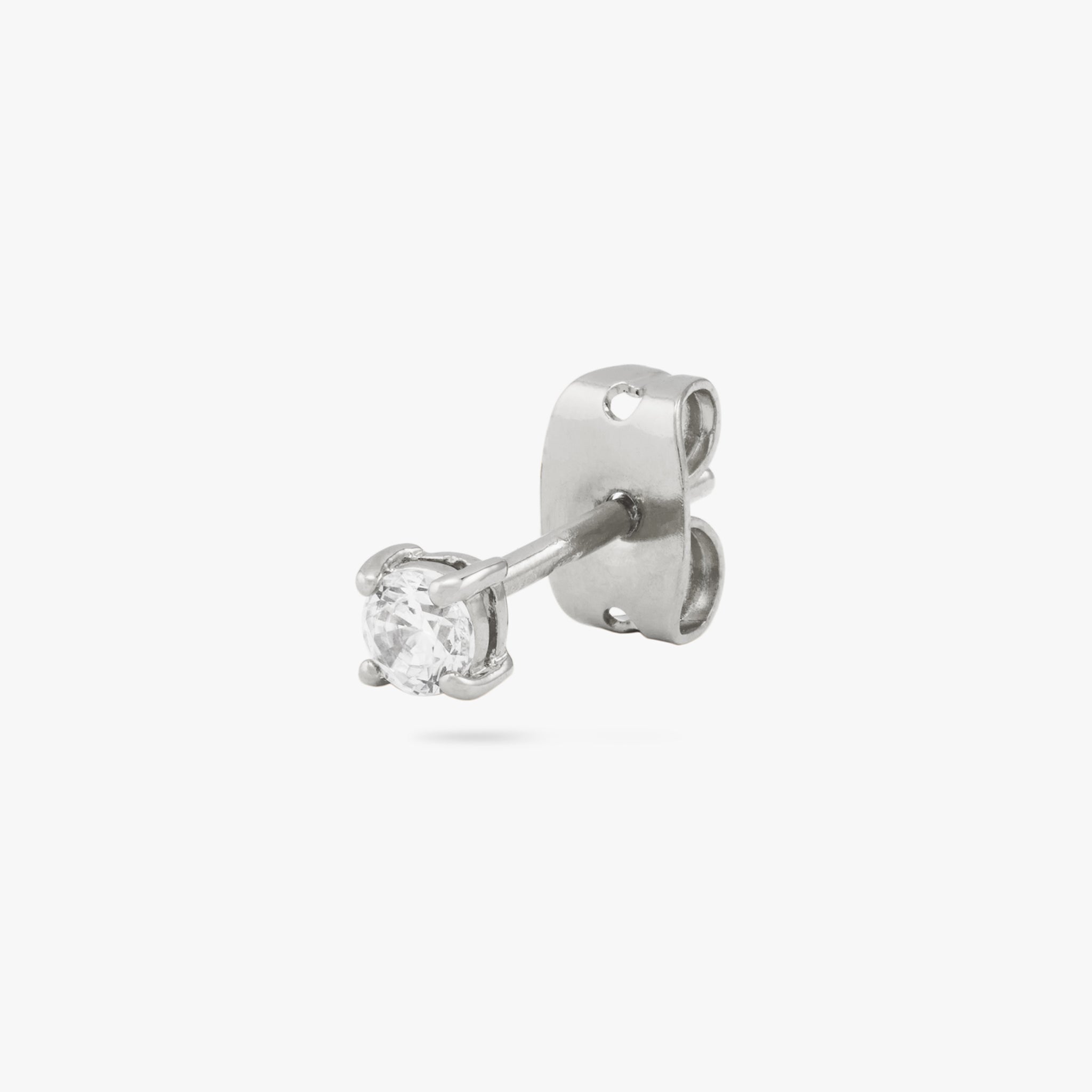 Small CZ Stud