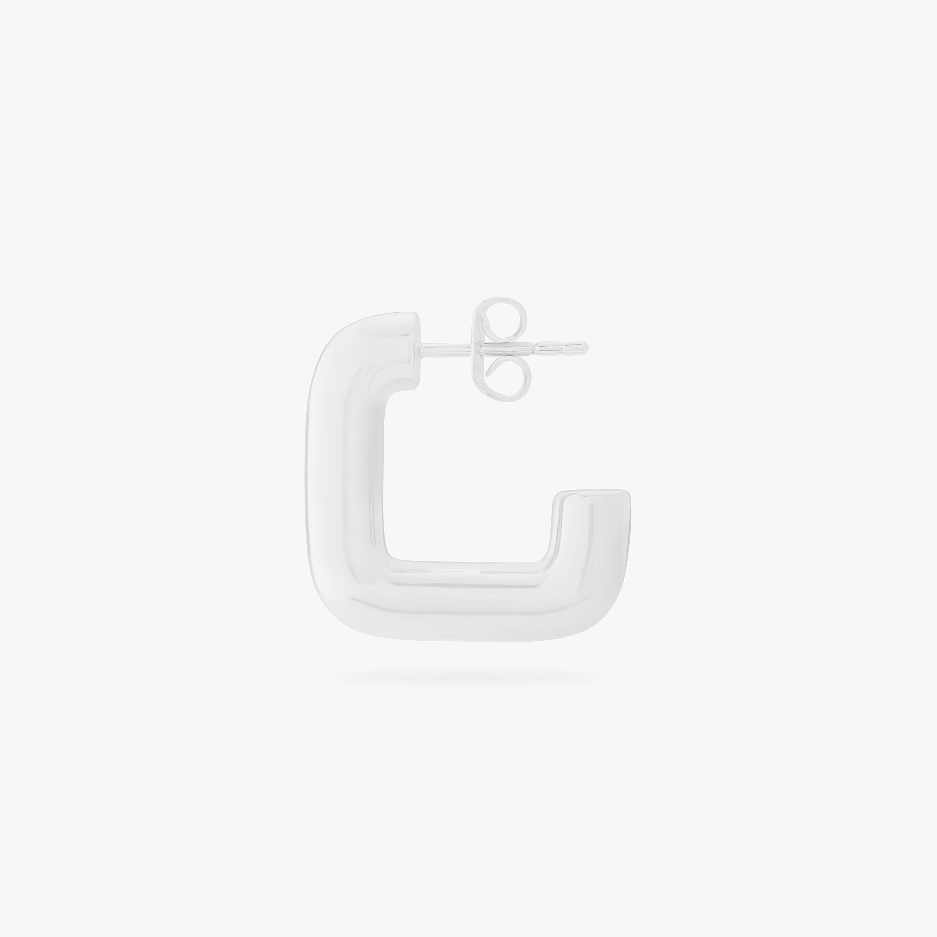 Chunky Square Hoop
