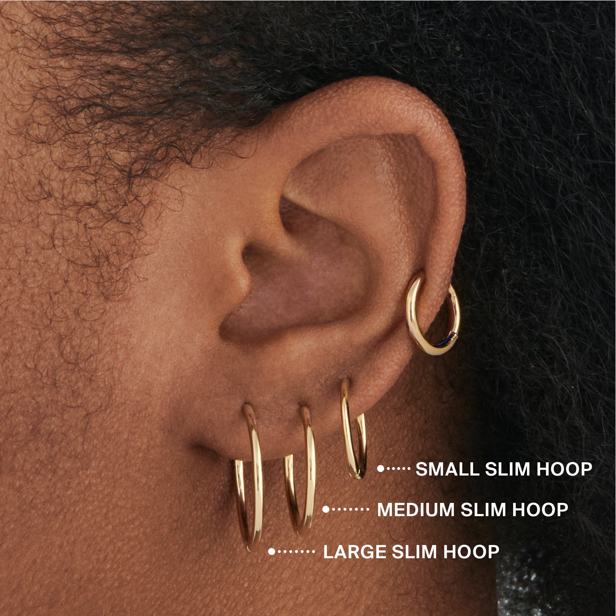 Large Slim Hoop